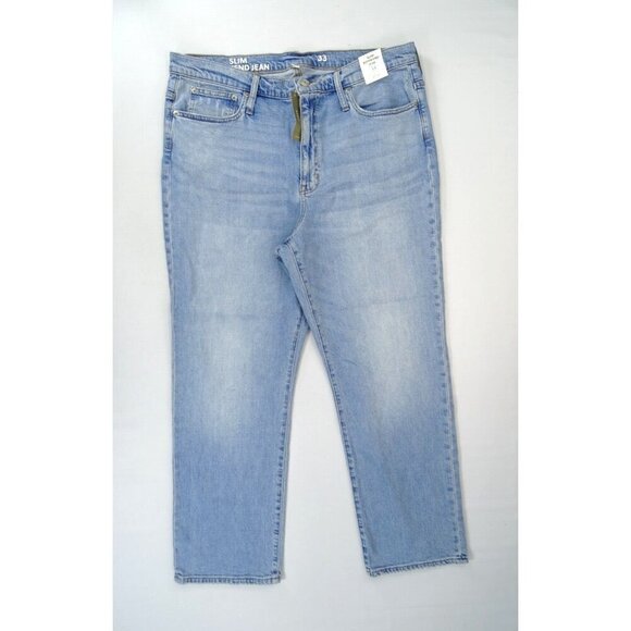 J. Crew Denim - New J.Crew Slim Boyfriend Jeans‎ Womens Sz 33 Mid-Rise 5 Pocket Stretch Denim